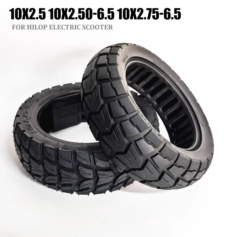 10x2.50-6.5 10X2.70-6.5 10X2.50 solid tire vacuum  for 10 inch honeycomb  s on Hilop electric scooters