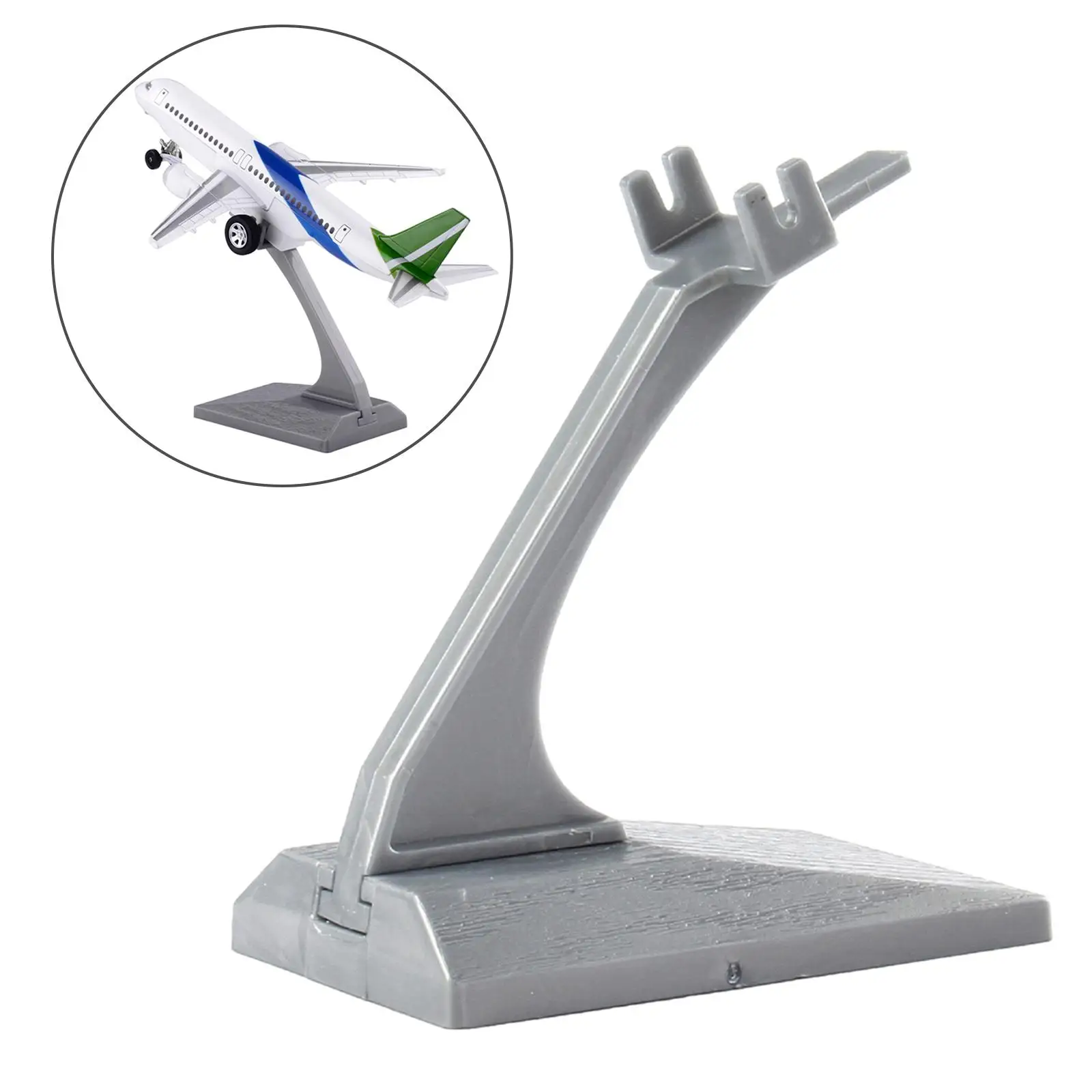 Aircraft Model Plane Stand, Support without Airplane Model Display Holder for Diecast Planes