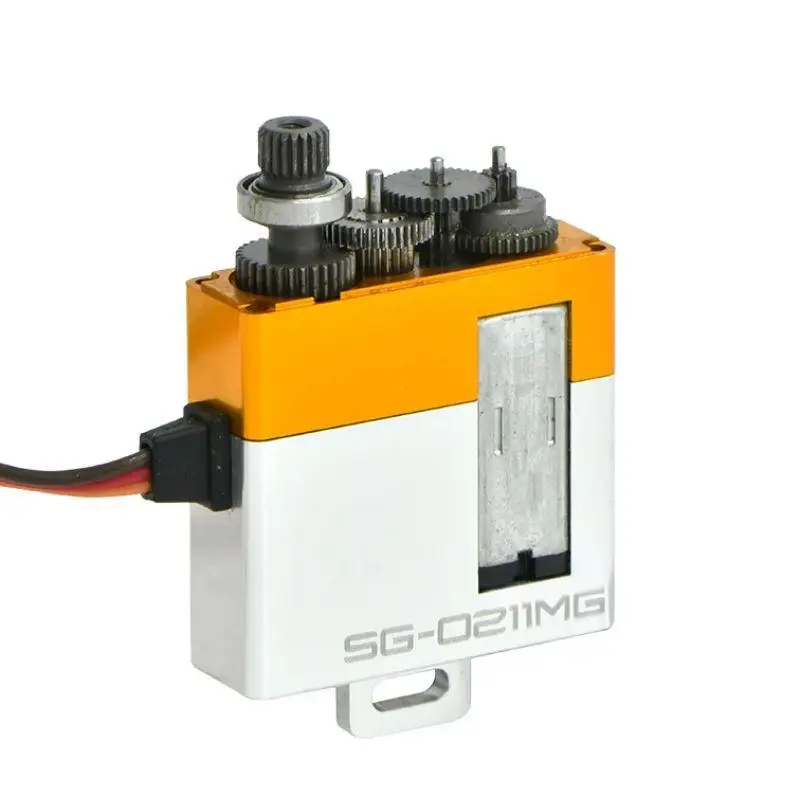 Original SAVOX SG 0211MG caja de Metal de alto par Servo planeador Digital.13 / 111,1 6V para planeador RC
