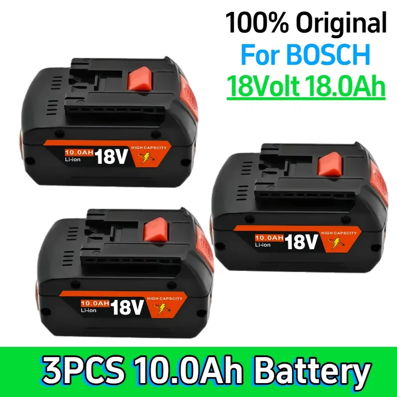 

For bosch 18V 10.0AH rechargeable lithium-ion battery Wholesale Price GBA18V BAT618, Suitable for Multiple Tools and Devices