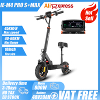 IENYRID M4 PRO S+ MAX Foldable Scooters Electric 800W Motor 48V 20AH Lithium Battery E-Scooter 10 Inch Off-road Tires E-Scooter