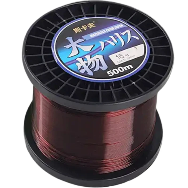 

100M 500M Big Game Thicken Nylon Fishing Line Strong Tensile High Abrasion Resistant Snagging Fishing Main Line Big Fish Fishing
