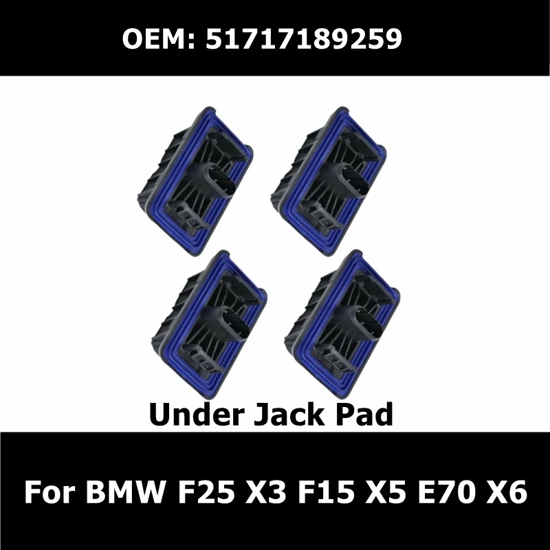 51717189259 auto Zubehör Jack Pad Unter Auto Körper Unterstützung Hebe Für BMW F25 X3 F15 X5 E70 X6 Auto Teile