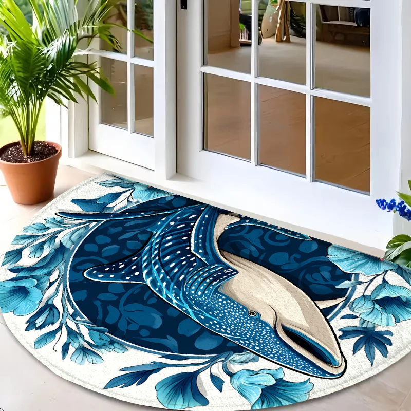 Vibrant Multicolor Mandala Doormat Abstract Geometric Pattern Non Slip Entry Rug For Entryway Hallway And Bohemian Home Decor