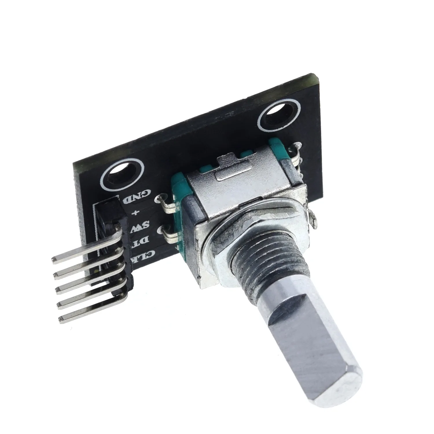 Modulo encoder rotativo TZT da 360 gradi per scheda di sviluppo interruttore sensore mattone Arduino KY-040 con pin