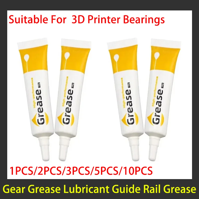 3D Printer Parts Gear Grease Lubricant Guide Rail Grease 10g/Pack For 3D Printer Accessories