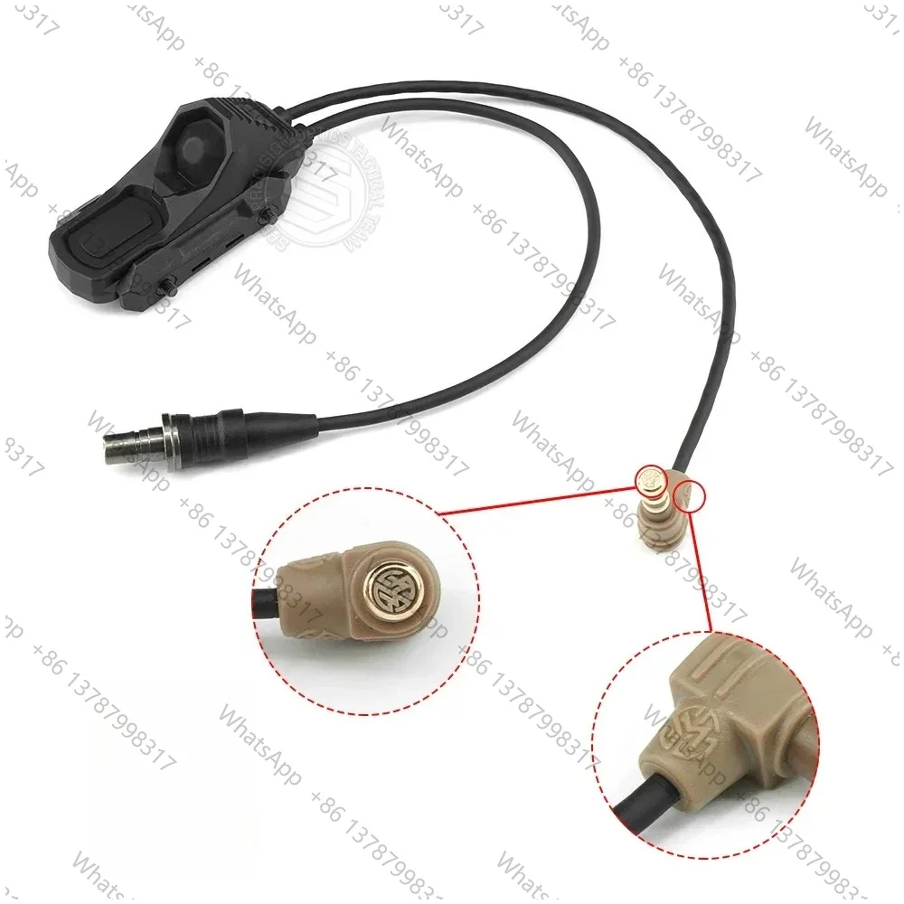New Tactical  Dual Switch Upgraded NGAL LA-23 SF Flashlight Plug 7