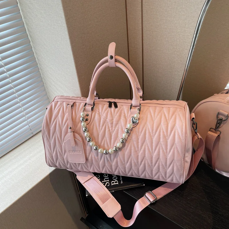 

Storage Bag Fashion Fitness Bag Travel Bag Short-distance Dry and Wet Separation Luggage Bag Business Trip Travel Women's Bag