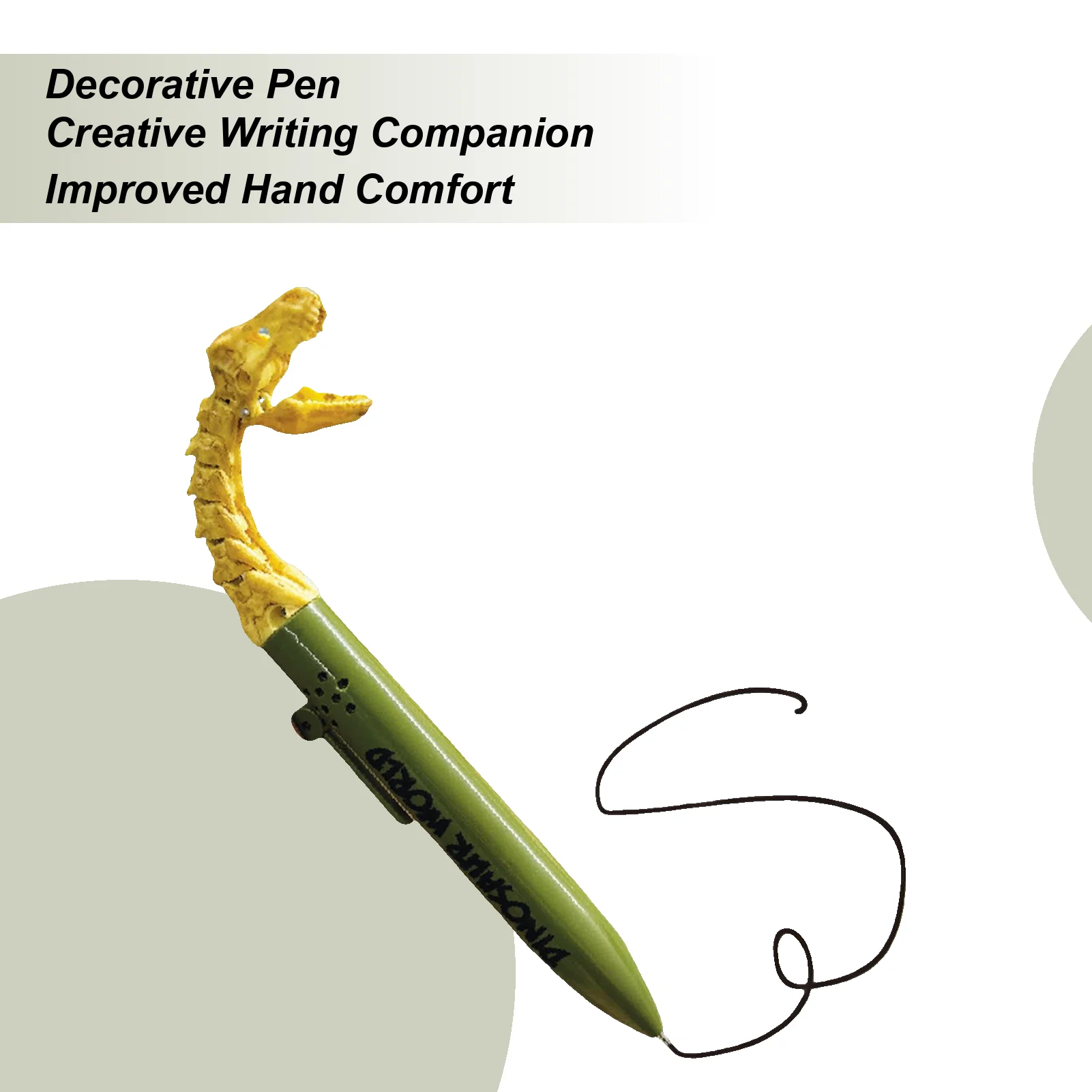 

Gel Ink Pens Gag Joke Prop Open Mouth Dinosaur Gel Ink Pen For Writing For Over 5 Years Old Teens Teachers Pupils School