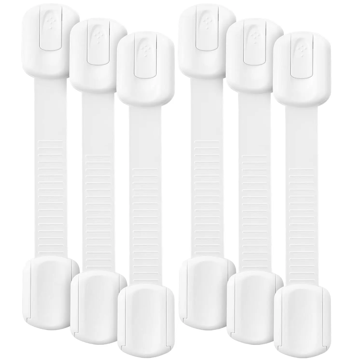 

Замки для шкафов с защитой от детей, с клейкой лентой 3M, легко устанавливаемые, с регулируемыми ремнями, универсальные для ящиков, холодильников, мусорных баков, унитазов