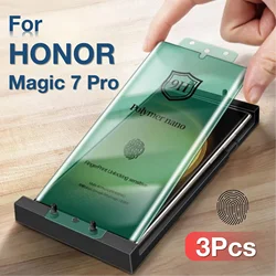 HONOR Magic7 Magic6 Magic5 Magic4 Magic3 Magic2 Magic 7 6 5 4 3 2 키트가있는 Pro 화면 보호기, 강화 유리가 아님