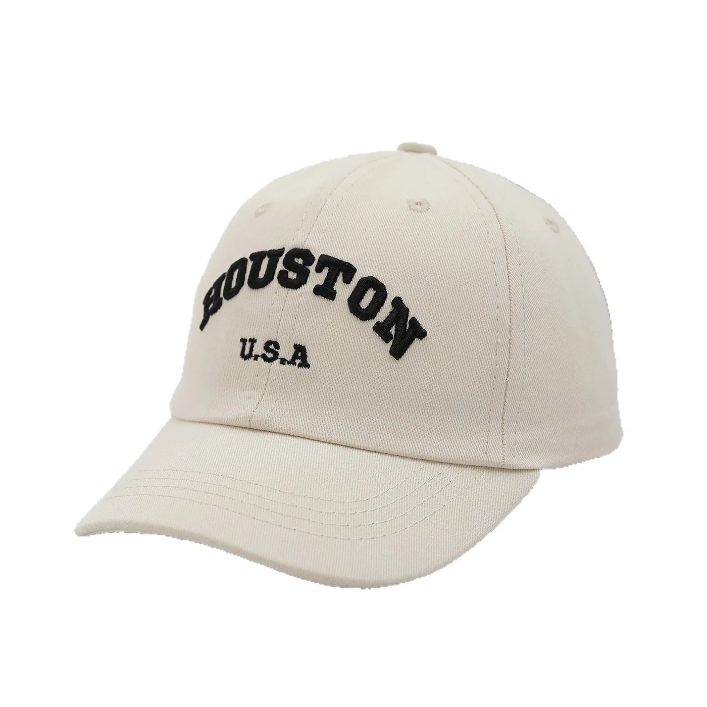 Embroidery Letter Kids Baseball Cap Fashion Children Peaked Cap Boy Girl Sunshade Visor Solid Color Baby Duck Tongue Hat view 5
