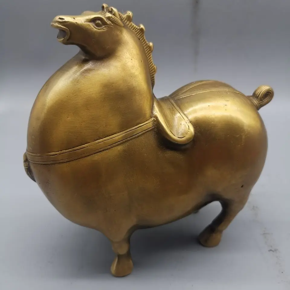 

Bronze ware, brass, Tangma creative new Chinese style animal foyer home gifts