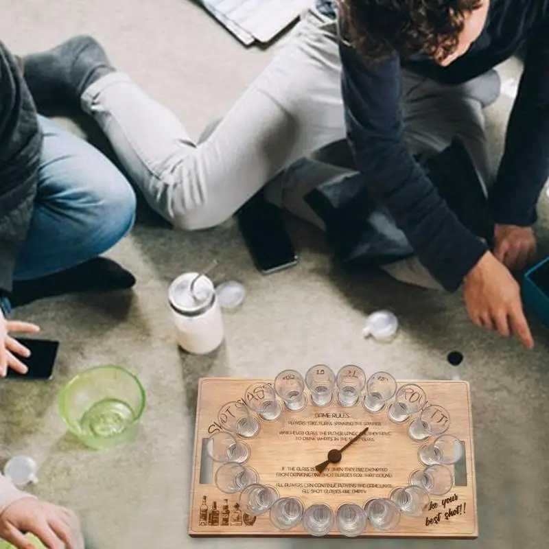 Shot Roulette Game Wooden Roulette Wheel Women Men Drinking Game Roulette Wheel For Bachelorette Bachelor Parties