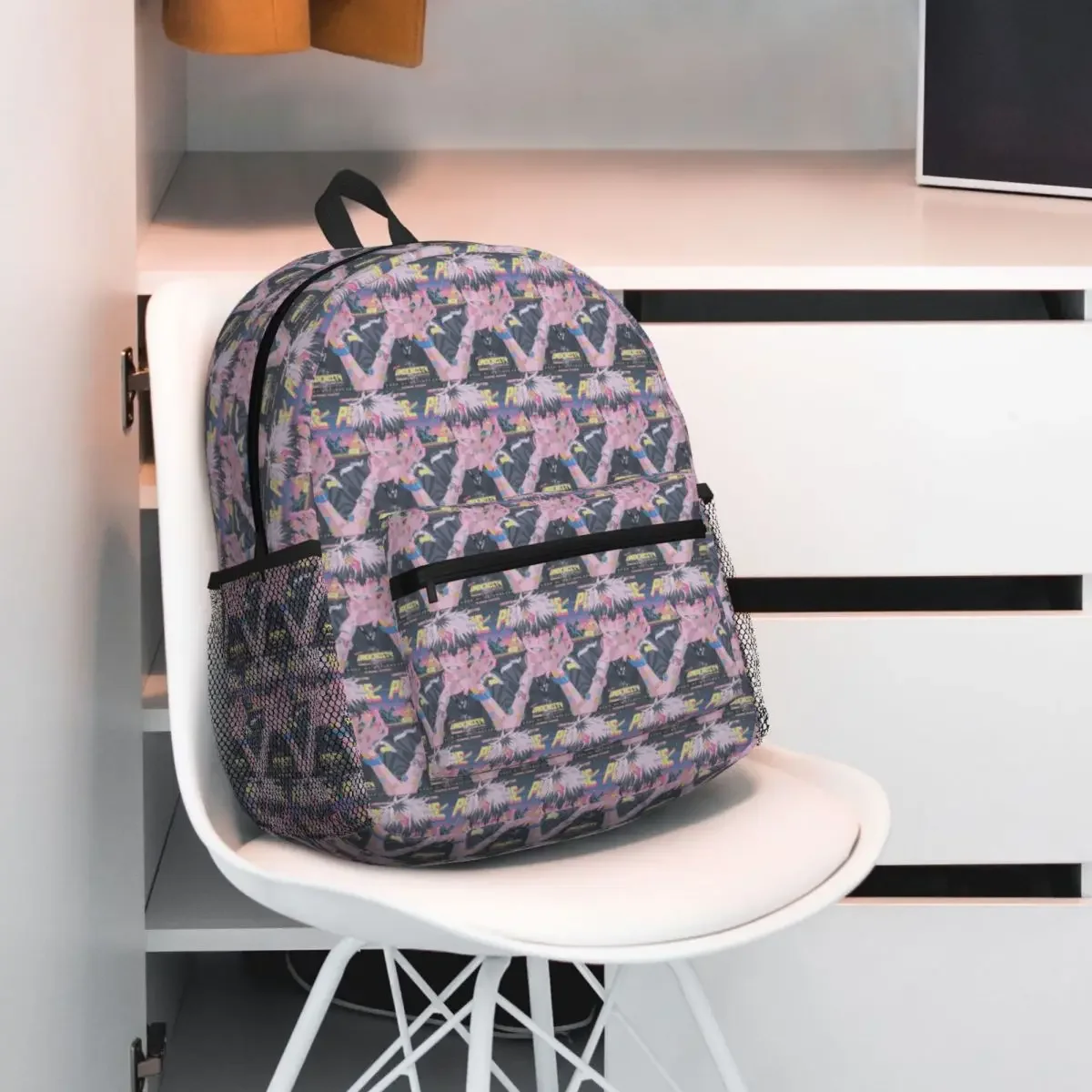 

Link Click Anime Student Backpack School Bag Hiking Travel Daypack for Men Women Fashion Bookbag Shoulder Bags