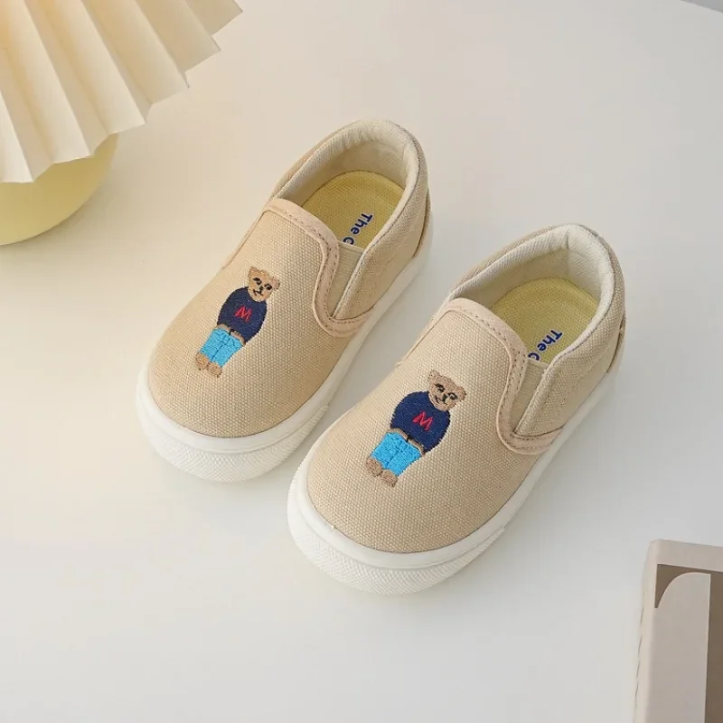 Zapatillas Cartoon Child Casual Shoes 2023 New Cloth Canvas Shoes Boy Sport Shoes Girl Board Shoe Kid Shoes Boy/Girl Shoe Tennis