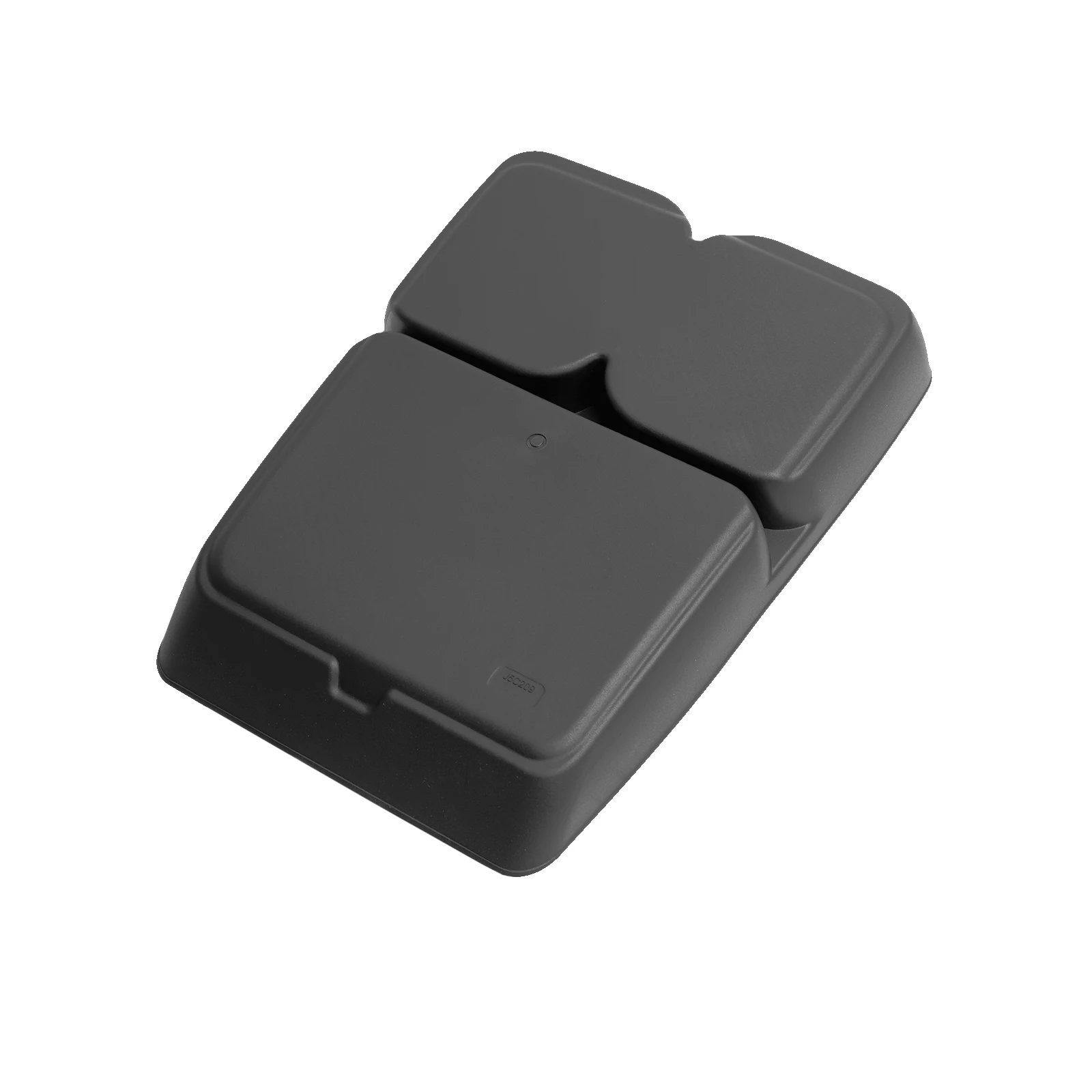 Smabee für Leapmotor B10 2025 2026 Mittelkonsole Unteres Aufbewahrungsfach Auto-Innenausstattung Organizer TPE Schwarz – Detail 10