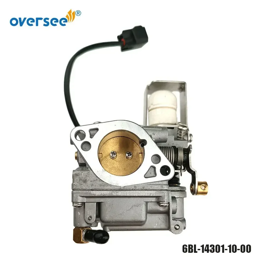 Oversee 6BL-14301 Carburetor Assy For Yamaha F 25HP T25 4 Stroke Outboard 2006-UP 6BL-14301-10-00