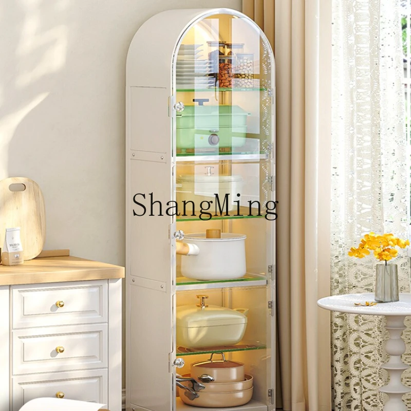 

SM new storage cabinet kitchen multi-functional rack floor-to-ceiling multi-layer crevice locker