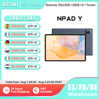 N-One NPad Y 10.1'' Tablet PC Android 13 Fast Charging 6000mAh Rockchip3562 4 + 4 GB 128 GB 1280 * 800 FHD IPS 4G LTE WIFI6