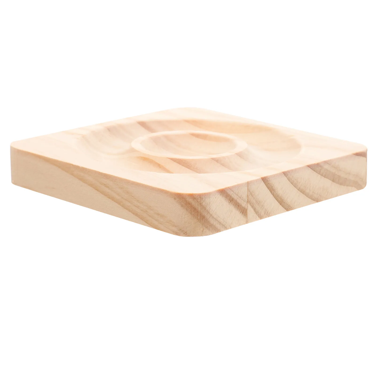 

Деревянный квадратный поднос-органайзер для украшений: браслетов, колец, ожерелий. Декор для дома и офиса, настольный.