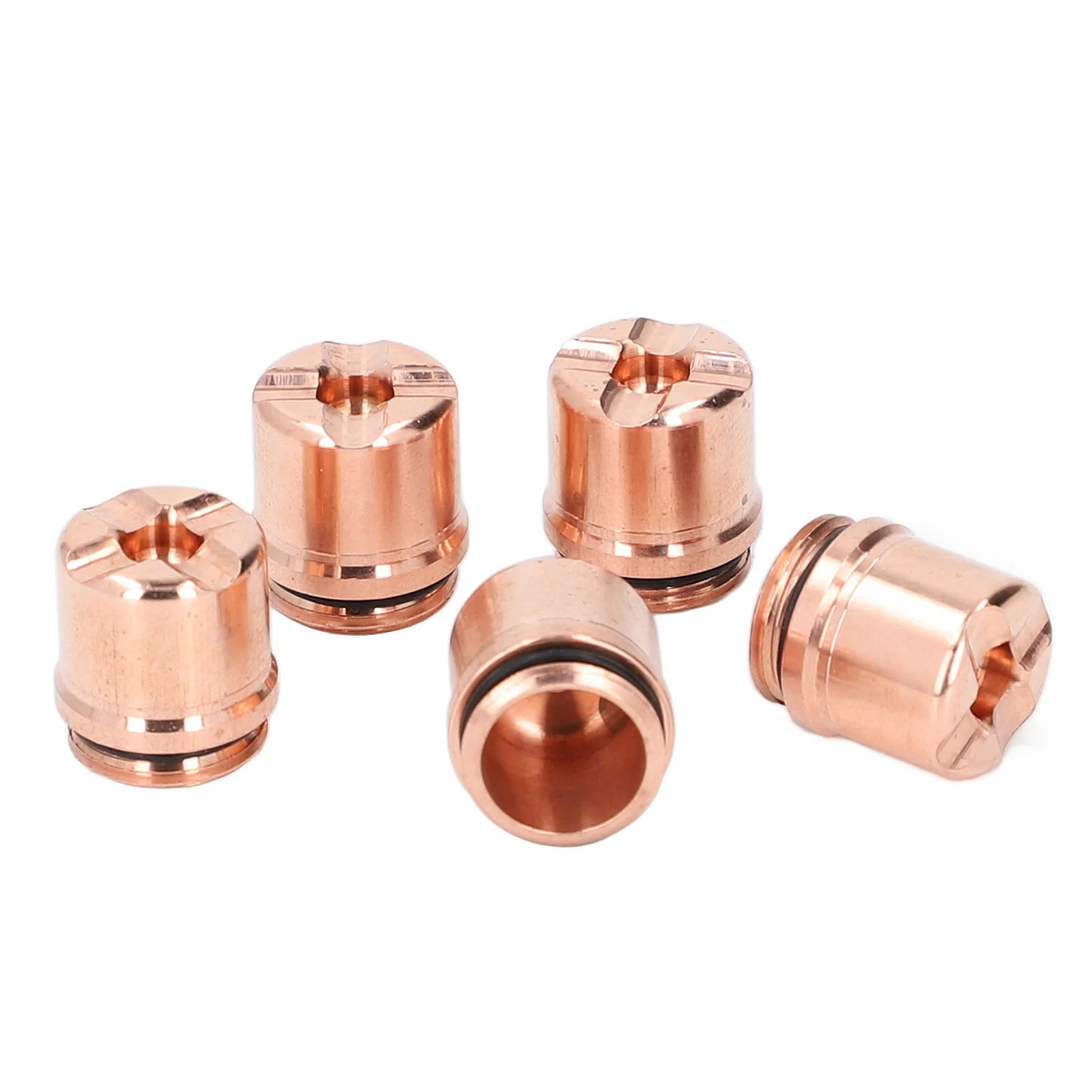 5 Pcs Plasma Drag Shield Cap 9‑8236 Shield Cap for Thermal Dynamics SL60 SL100 PK5 Cutting Torch