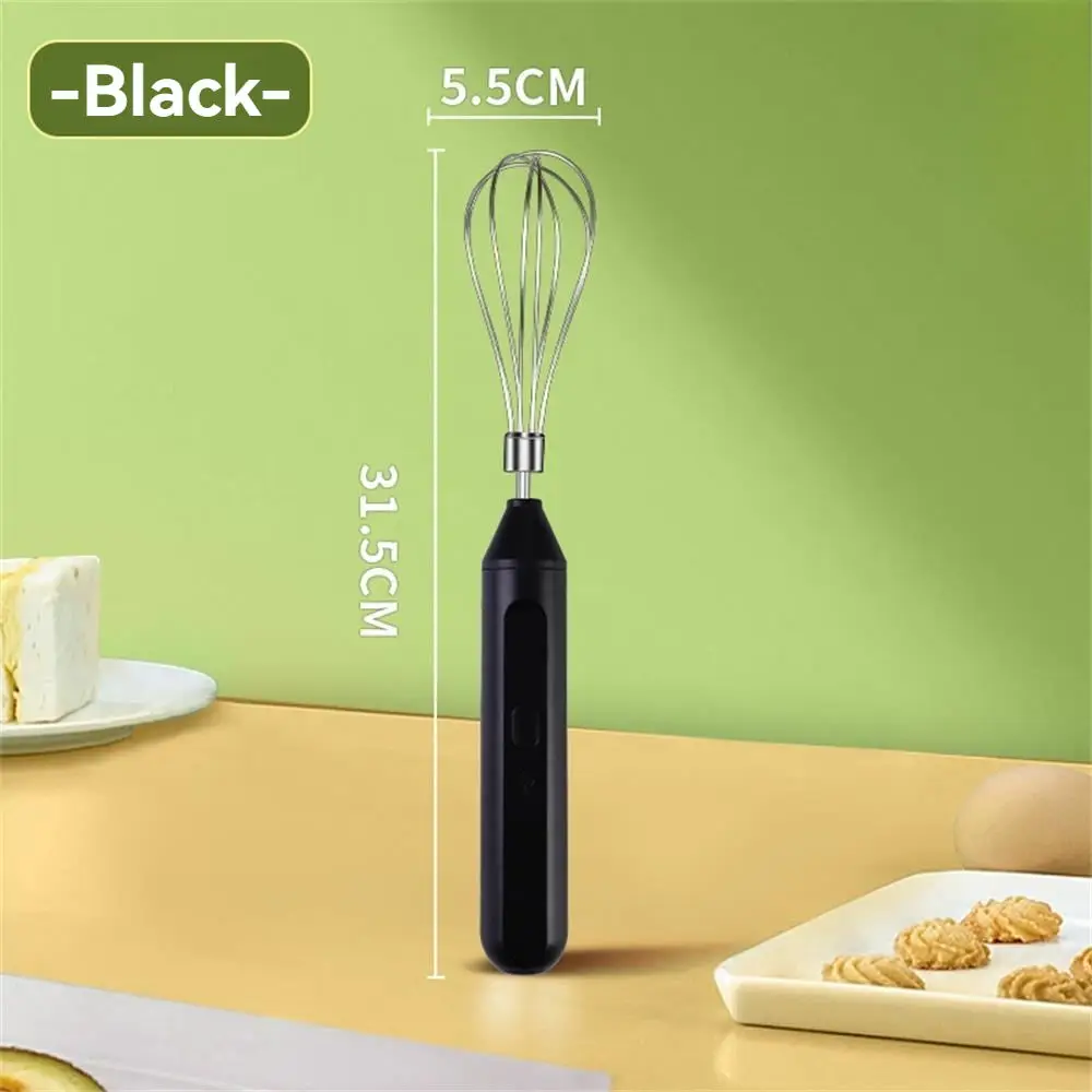 1pcs Handheld Electric Whisk Household Small Creamer With Coffee Frother Egg Whites Mixer