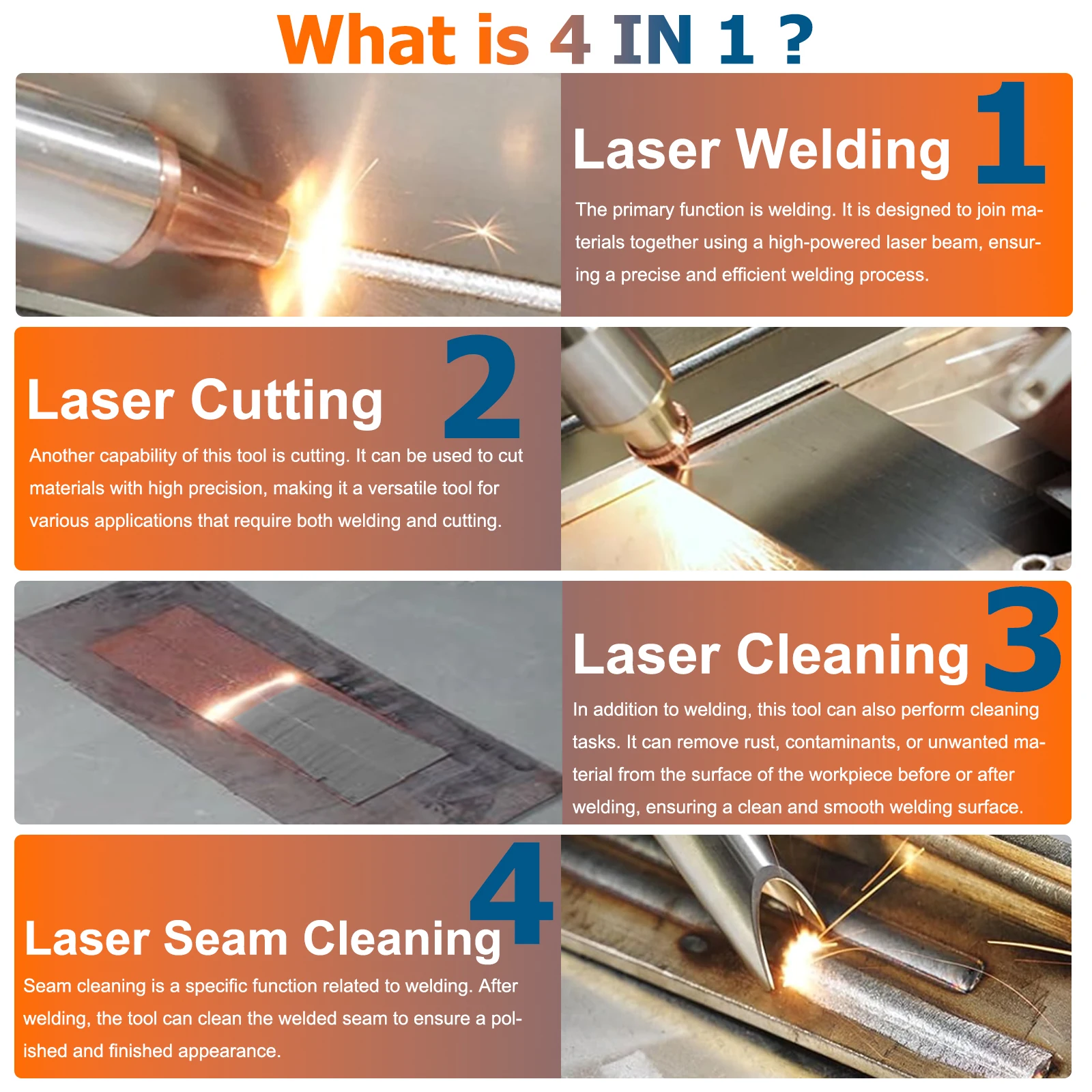 1500W Laser Welding Machine 4- - Laser Soldering Machine Handheld review and price