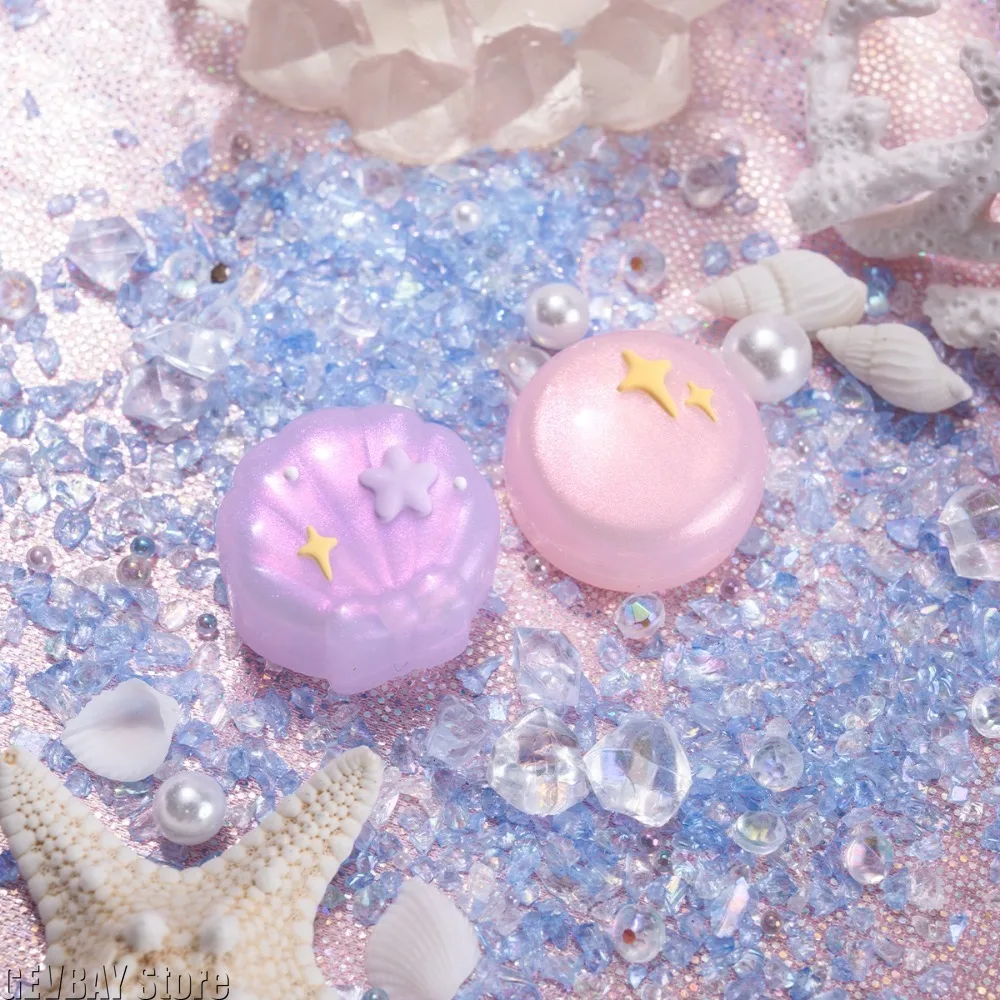 For Tamagotchi Paradise Knob Cap Glitter Pearl Shell Silicone Protective Cover Electronic Pet Accessories Decoration Girl Gift