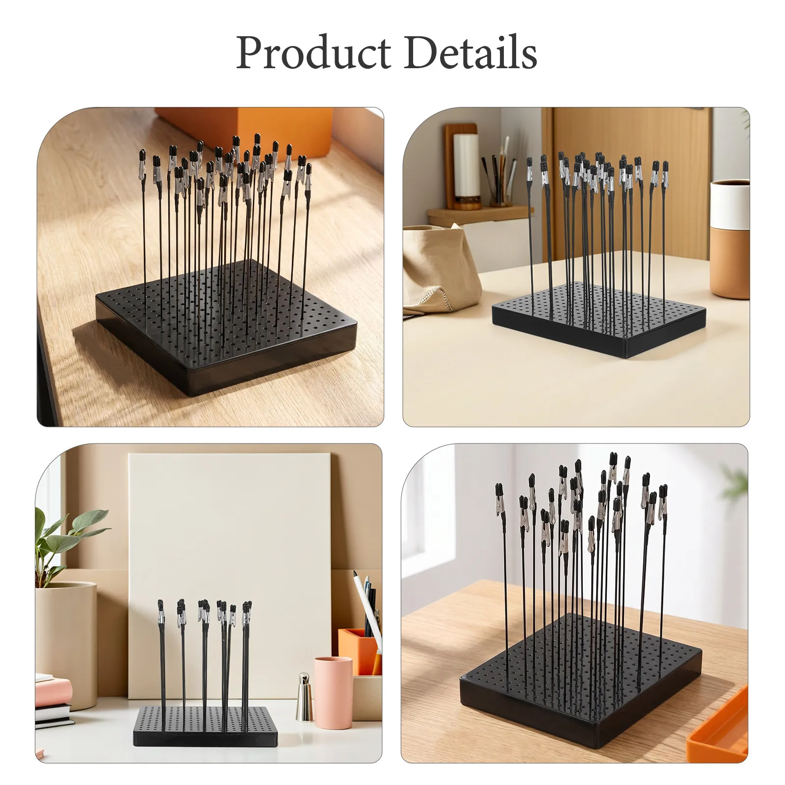 1Set Miniature Painting Handle Stand Base with Alligator Clamp Airbrush Holder for Pcb Soldering Paint Station view 5