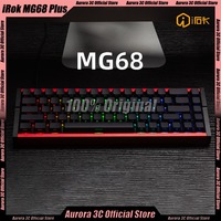 Irok MG68 Plus Keyboard Magnetic Switch Gamer keyboards 8K Mechanical Keyboard RGB ESports Hot Swap PC Gaming Accessories Custom
