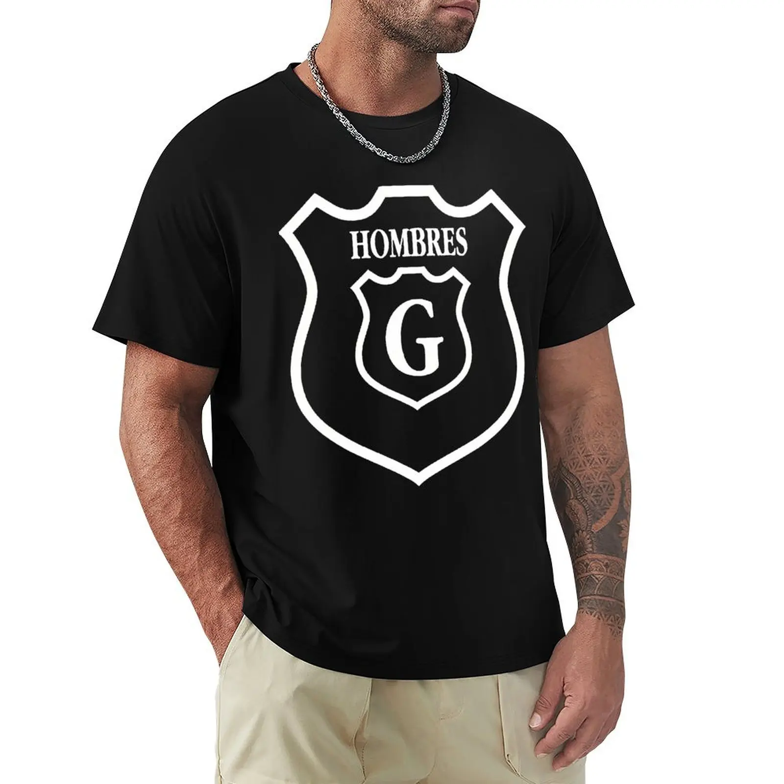 Hombres G Band Rock Spanish T-Shirt Functional Casual Short Sleeve Tee