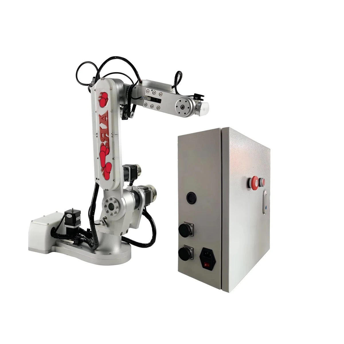 2Kg Load 6 Dof Robotic Arm With Stepper Motor Industrial Manipulator Desktop AR3 Mechanical Arm for Project Training Robot Arm