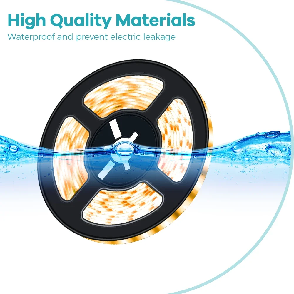 LED Under Cabinet Light Strip PIR Motion Sensor Auto On/Off Dimmable Closet Lamp Bar 5V Stairs Kitchen Wardrobe Pantry Lighting