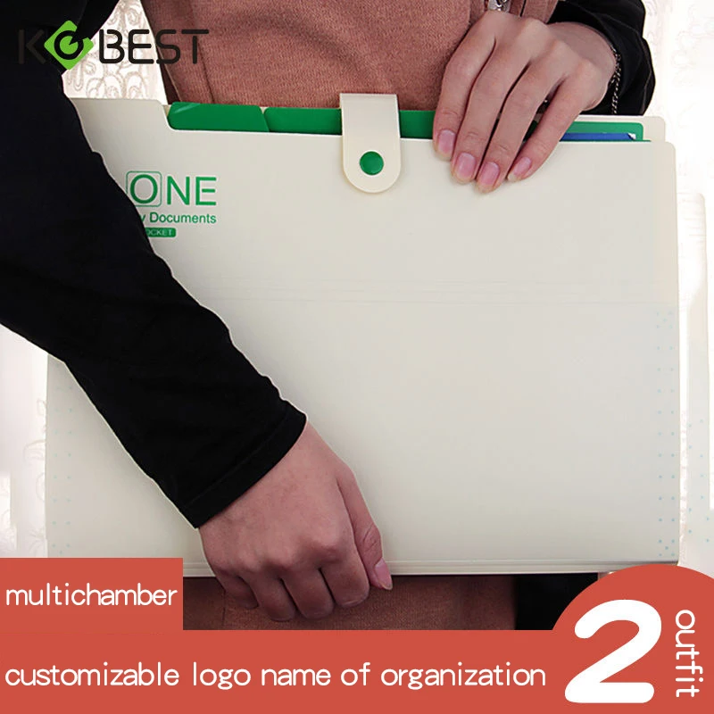 

A4 File Multi 6 Layer Waterproof Storage Bag - Desktop Organizer Tool for School Stationery & Office Supplies