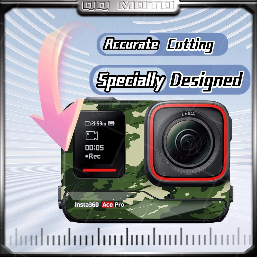 For Insta360 Ace Pro 360 ace pro Panoramic Action Camera Stickers Protection Film Dustproof Waterproof Scratch-Proof Decals