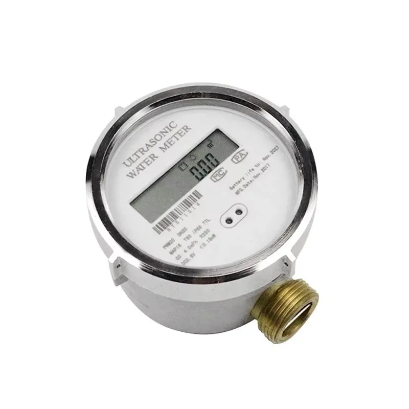 Wireless NB-IoT Ultrasonic Smart Water Meter with 10-year Battery Life DN20 R160 Water Meter with Class 2 Accuracy