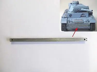 

Mato 1/16 немецкий танк Panzer III RC Передняя пластина запасной металлический кронштейн MT083 TH00772-SMT4