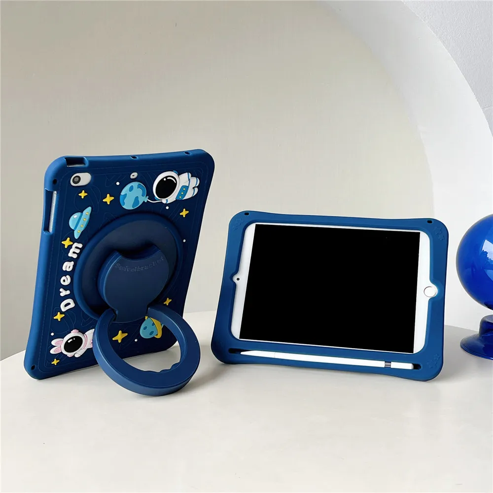 

Детский мультяшный силиконовый чехол-подставка для IPad 10th 9th 8th 7th 10,2 Mini 6 9,7 Pro 11 Air 2 3 4 5 10,9 2022, чехол для планшета