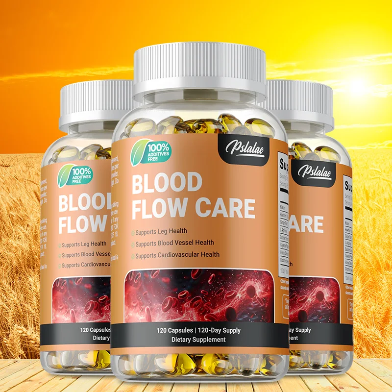

Blood Flow Care Capsules - Cleanse Veins and Arteries, Easily Absorbed, Promote Heart Health, and Support Blood Circulation