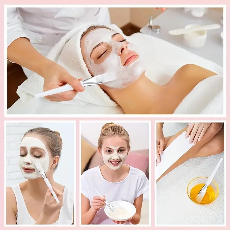 Face DIY Mask Brush Set Multifunctional Facial Mask Mud Application Brush Women Acid Applicator Brush Beauty Skin Care Brushes image 6