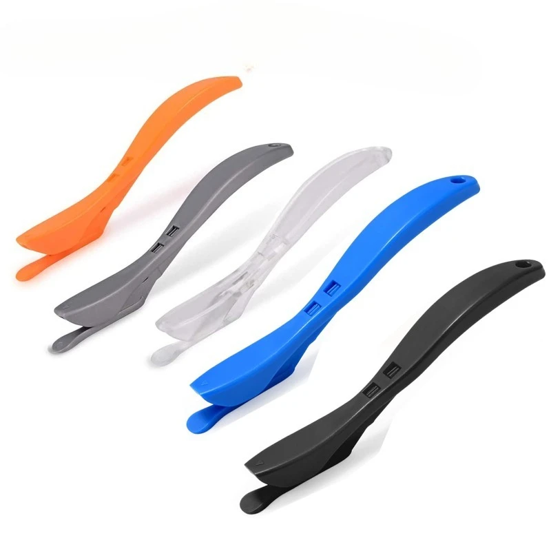 2pcs Safe Slide Gift Wrap Cutter - Concealed Blade, Multi-Use Craft Knife for Wrapping Paper, Perfect for Christmas