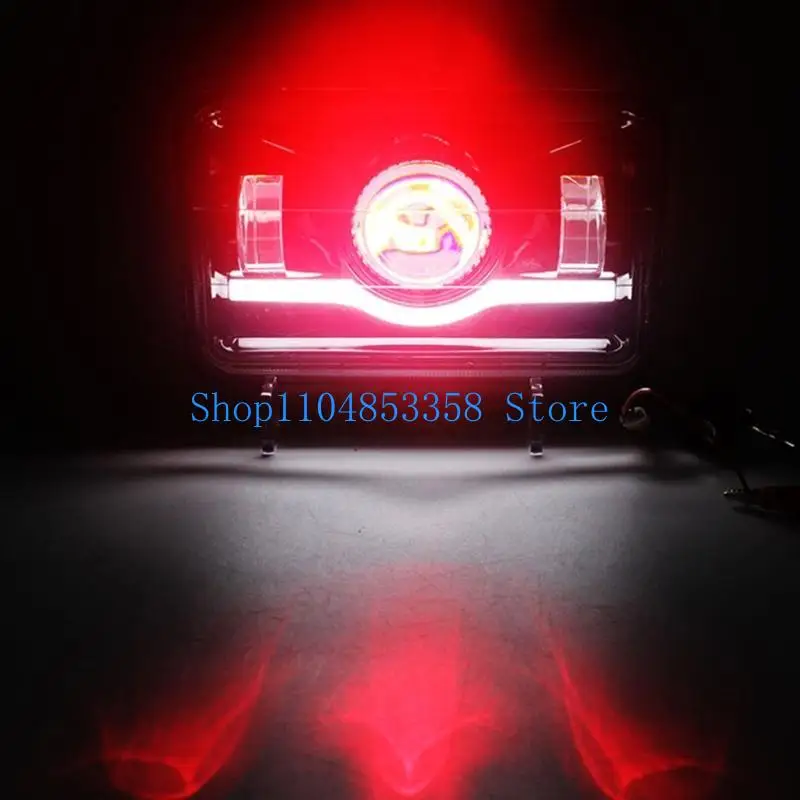 

652F 60 Вт IP68 Водонепроницаемый светодиодный рабочий свет 6000 люмен Прожектор дальнего света Прожектор для автомобиля Лодка