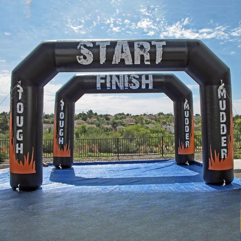 

Large-scale event inflatable arch marathon exhibition promotion out-of-home advertising rainbow door inflatable model