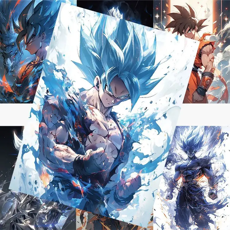 

120 Anime Dragon Ball Stickers High-Quality Beauty Seven Dragon Balls Goku Anime DIY Journal Doodles Decals