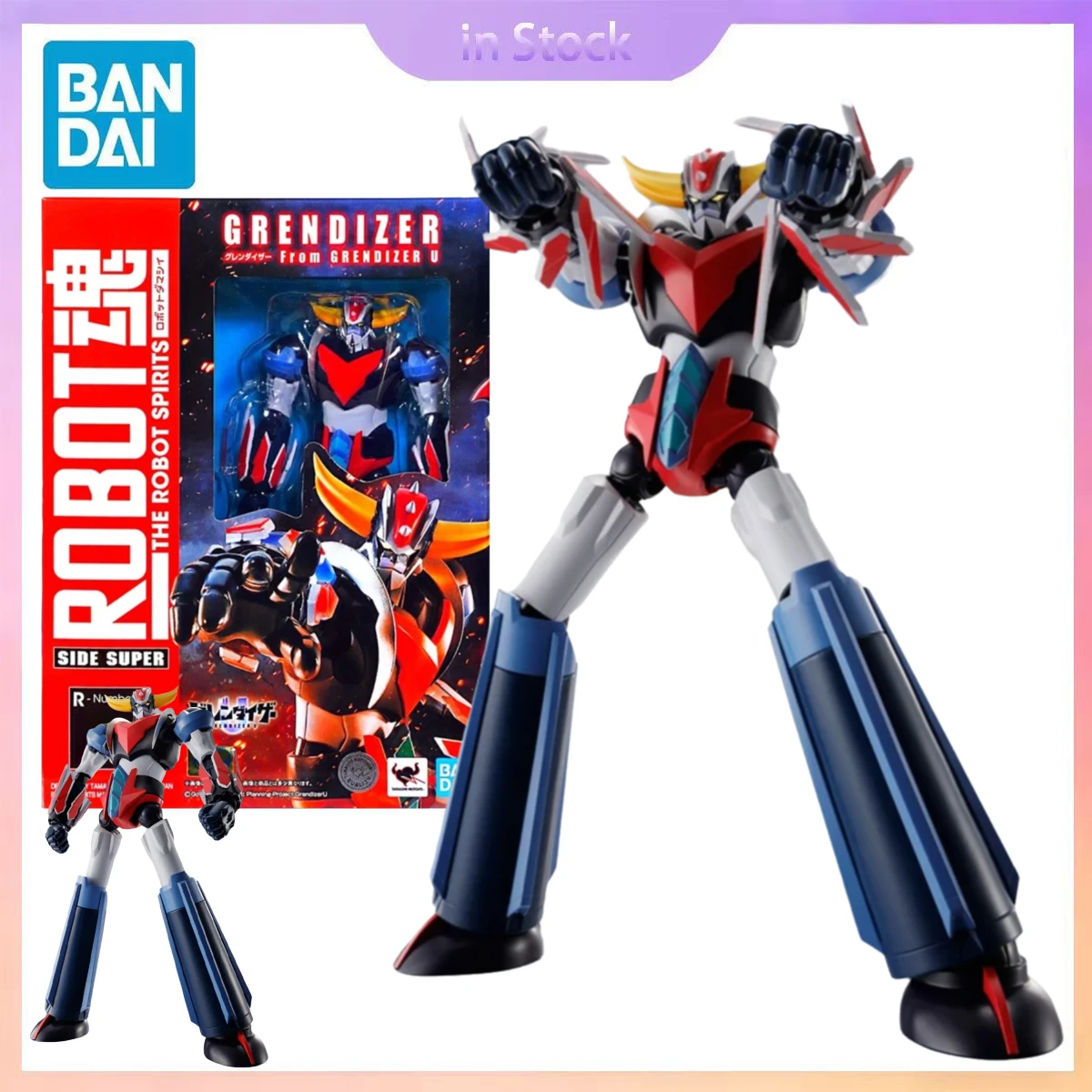 

Original Bandai Genuine In Stock Grendizer U The Robot Spirits Grendizer U Collection Anime Collection Action Figure Model Kits