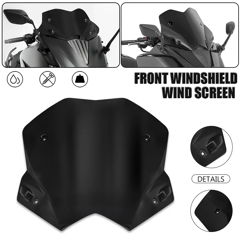 

For TMAX530 tmax530 2012-2016 Motorcycle Accessories Front Windscreen Windshields Wind Deflector Screen Windproof Viser Visor