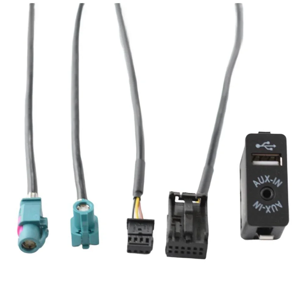 usb-ケーブル黒-4-ピン接続ケーブル-5v-電圧ケーブル長さ-180-センチメートル車内接続-bmw-用-evo