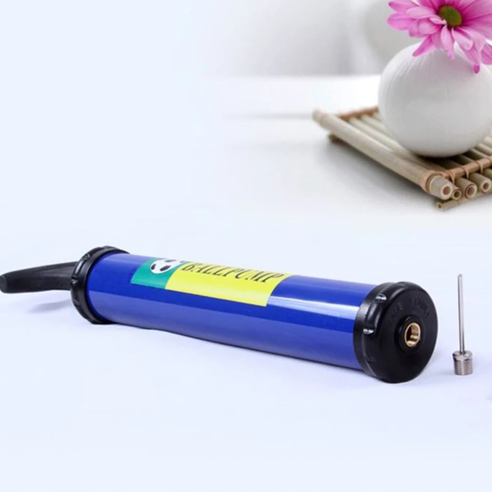 3 pezzi di palline gonfiabili addensate per piccole palline per bambini per ragazza ragazzo (pompa a colori casuali blu e caffè)