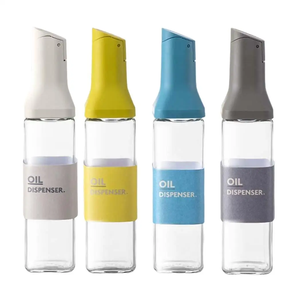 Multipurpose Oil Dispenser Tools Empty Seasoning Bottles Kitchen Accessories Condiment Container for Salad Frying Barbecue